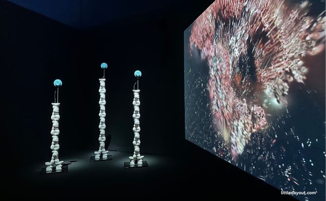 Into The Ocean At ArtScience Museum: Journey Beneath The Waves Across 6 Zones 4 solar power is powering sound