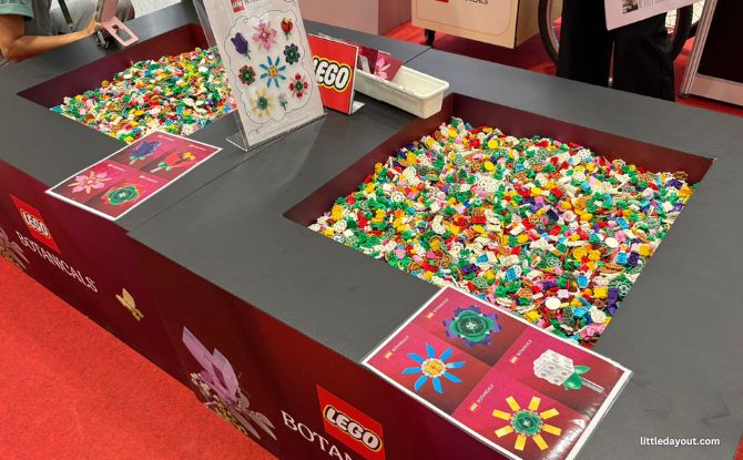 Celebrate Jewel Blooms With LEGO Botanicals: Showcase, Stamp Rally & School Holiday Promo 7 build area