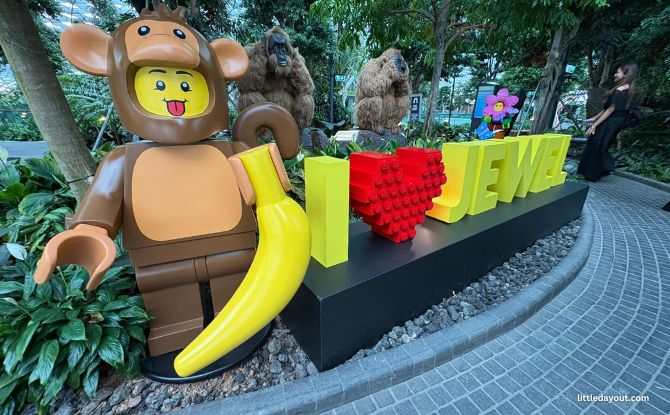 Celebrate Jewel Blooms With LEGO Botanicals: Showcase, Stamp Rally & School Holiday Promo 2 LEGO Displays at Canopy Park