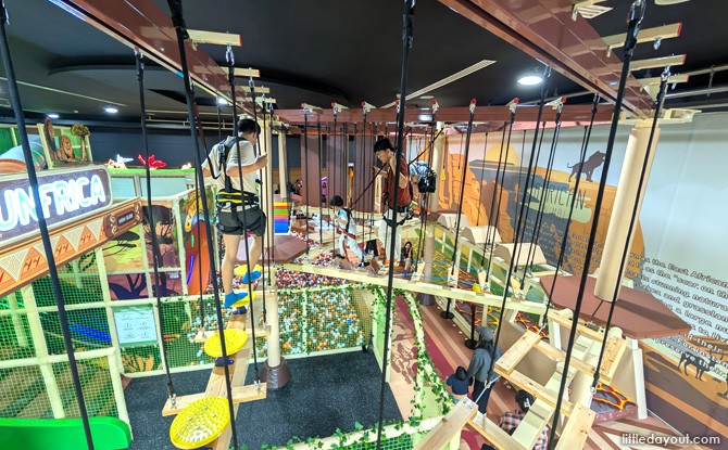 High-Element Obstacle Course & Flying Fox