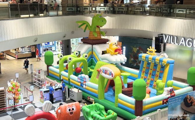 Unleash Your Inner Ninja: Obstacle Course At The Centrepoint & Jumptopia Playgrounds At Frasers Property Singapore Malls This June Holidays 10 Climb, Balance & Bounce at Frasers Property Singapore Malls
