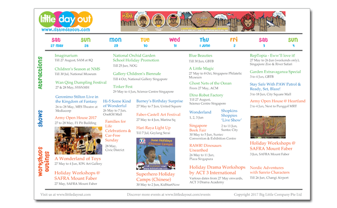 Little Day Out's Guide to the June School Holidays 2017 Guide to the June School Holidays 2017