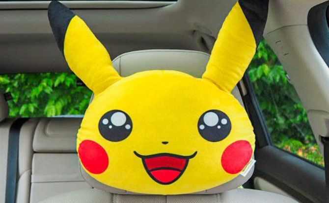 The Ultimate Launch By KFC: Pokémon Collectibles & More From 19 Aug to 29 Sep 6 Pikachu Car Neck Pillow