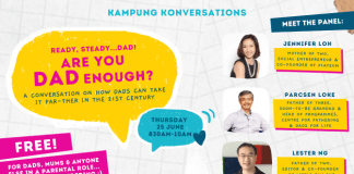 Are You Dad Enough? Join A Father’s Day Edition Of Playeum’s Kampung Konversation