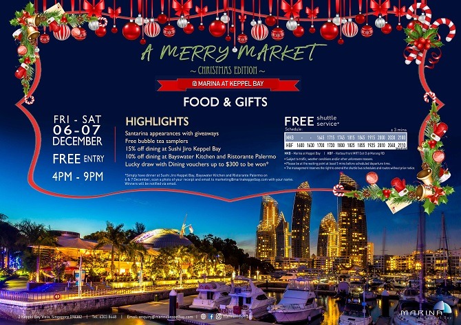 A Merry Market at Marina at Keppel Bay