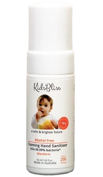 Kids Bliss Alcohol Free Foaming Hand Sanitiser