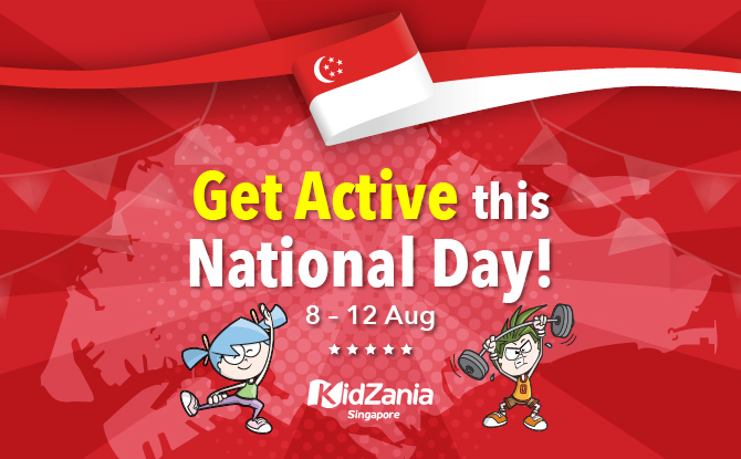 Get Active this National Day with KidZania Singapore!
