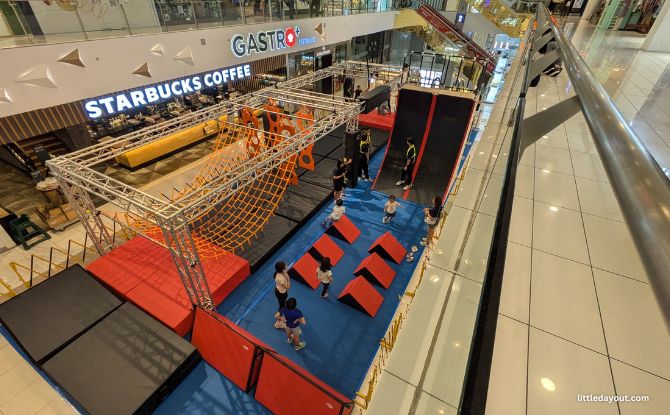 Unleash Your Inner Ninja: Obstacle Course At The Centrepoint & Jumptopia Playgrounds At Frasers Property Singapore Malls This June Holidays 8 Kiztopia Ninja Trials Ninja Trials
