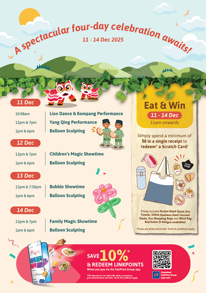 Kopitiam West Mall Food Court: 19 Stalls In A Little Guilin-Inspired Setting 15 Grand Opening Celebration