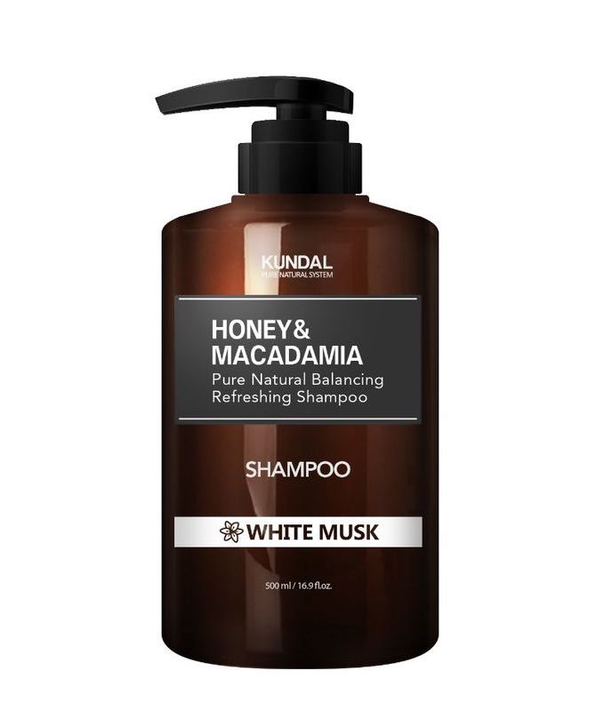 Kundal Honey & Macadamia Shampoo – White Musk