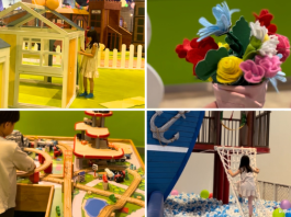 Fanpekka Johor Bahru Aeon Mall: Imaginative Play Building Houses & Running Shops