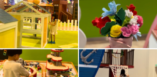 Fanpekka Johor Bahru Aeon Mall: Imaginative Play Building Houses & Running Shops