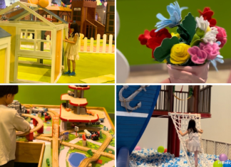 Fanpekka Johor Bahru Aeon Mall: Imaginative Play Building Houses & Running Shops