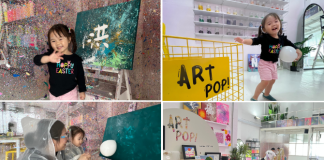Art Pop Studio In Ubi: Be An Artist! Get Creative & Personal With Balloon Splatter Art
