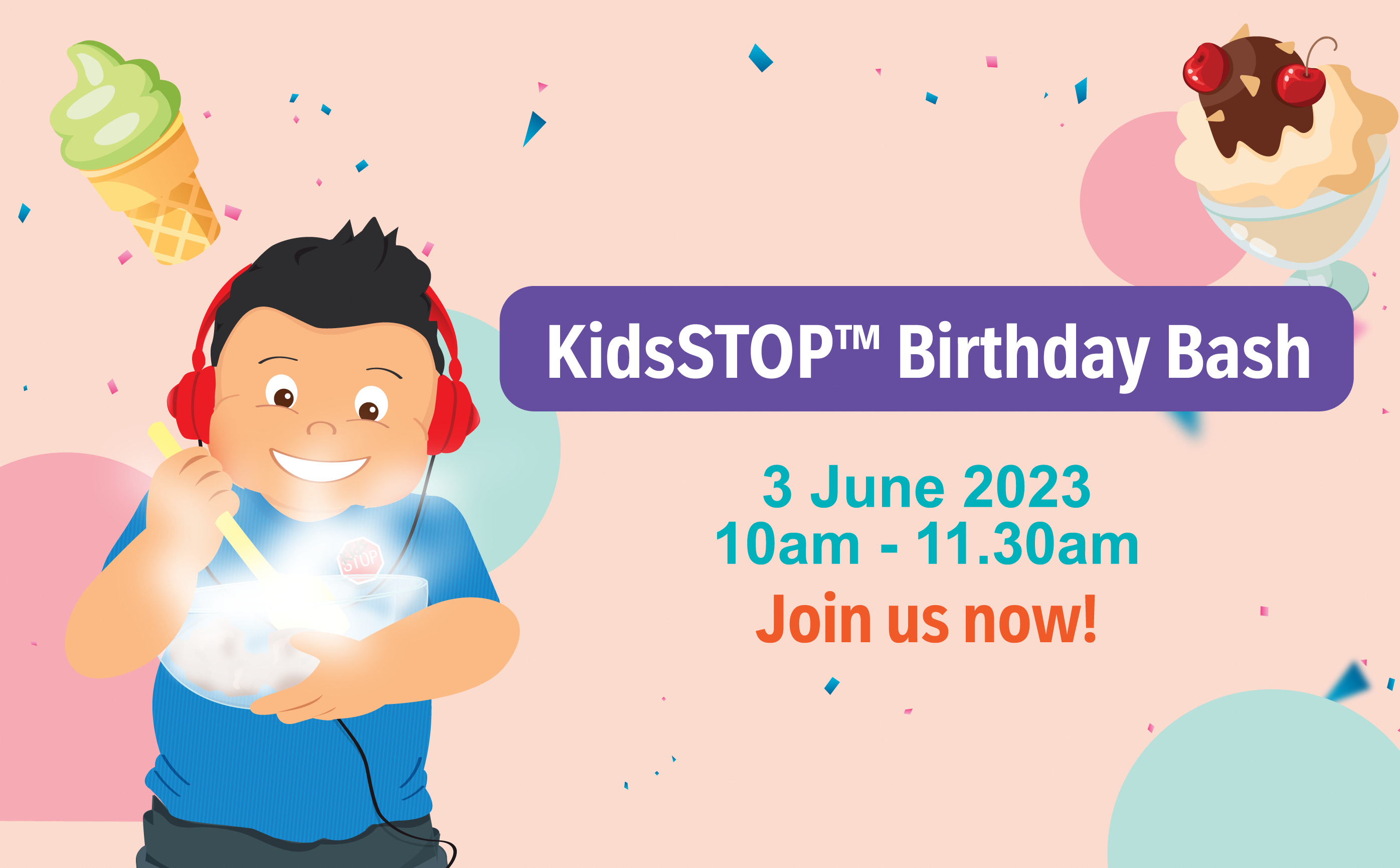 KidsSTOP™ Birthday Bash