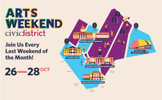 Arts Weekend Civic District - 26 to 28 October 2018