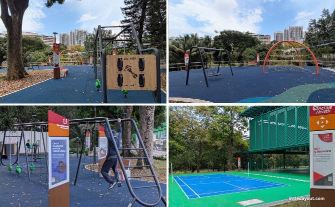 Sunset Way Residence Playground Sunset Way Residence Playground: Intergenerational Exercise & Sports Hub