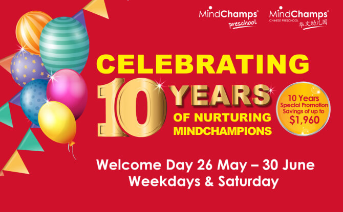 MindChamps PreSchool Welcome Day: Celebrating 10 Years of Nurturing MindChampions