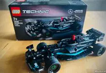 LEGO Technic 42165 Mercedes-AMG F1W14E Pull Back Review