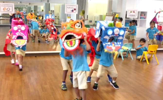 MOE Kindergarten Lion Dance