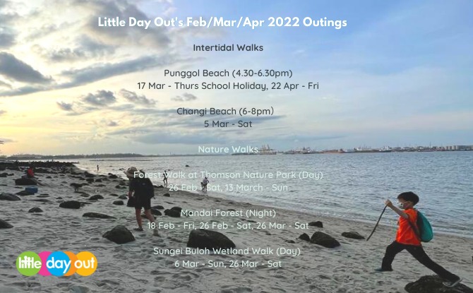 10 Little Day Outings in February, March & April 2022