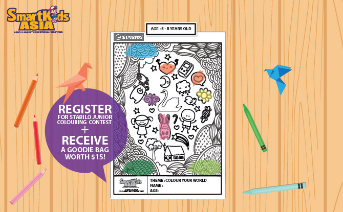 SmartKids Asia 2017: Stabilo Junior Colouring Contest