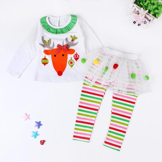 Little Kooma girls Christmas set