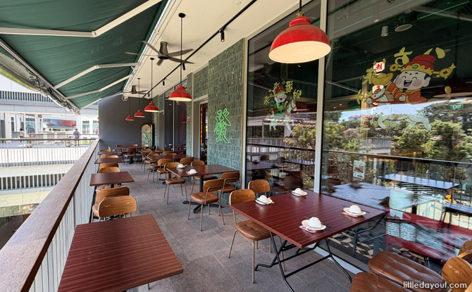 Lo Hey HK Restaurant: Brand-new Cantonese Sizzling Claypot Series 2 pet-friendly alfresco section