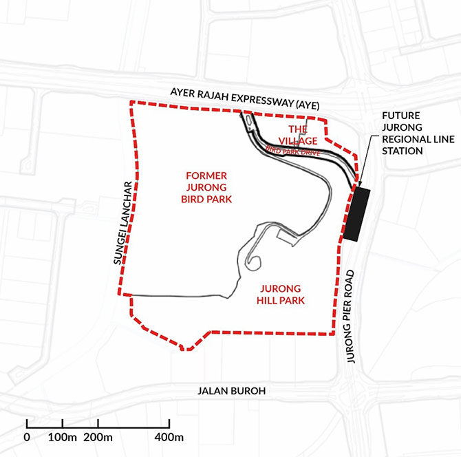 JTC & URA Competition to Reimagine Former Jurong Bird Park & Jurong Hill 
