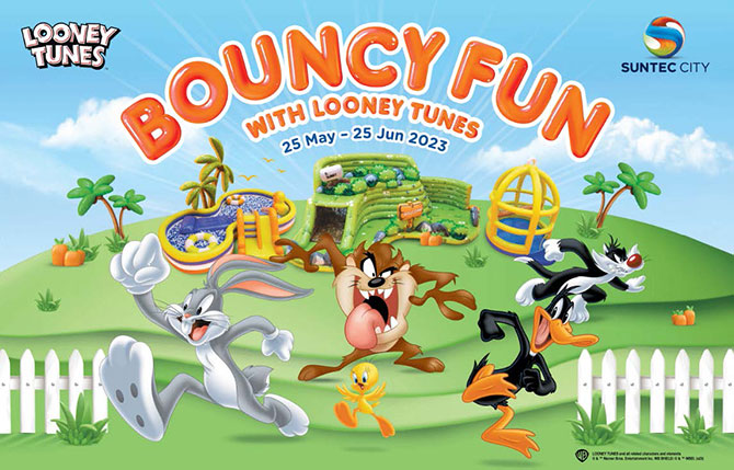 Bouncy Fun With Looney Tunes At Suntec City