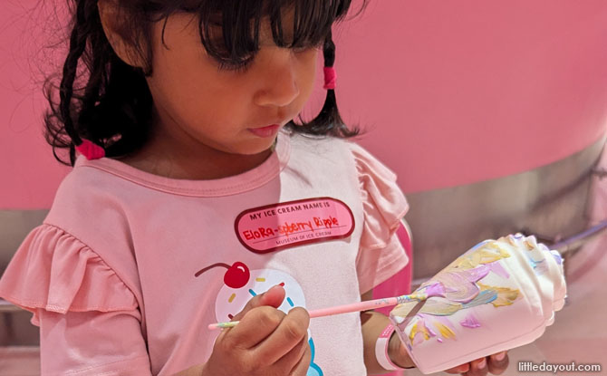 Free workshops for a limited time at Museum of Ice Cream