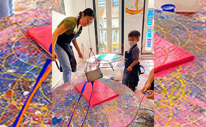 Motion Art Space: Where Art Is Easy With The Help Of Science Motion Art Space: Where Art Is Easy With The Help Of Science