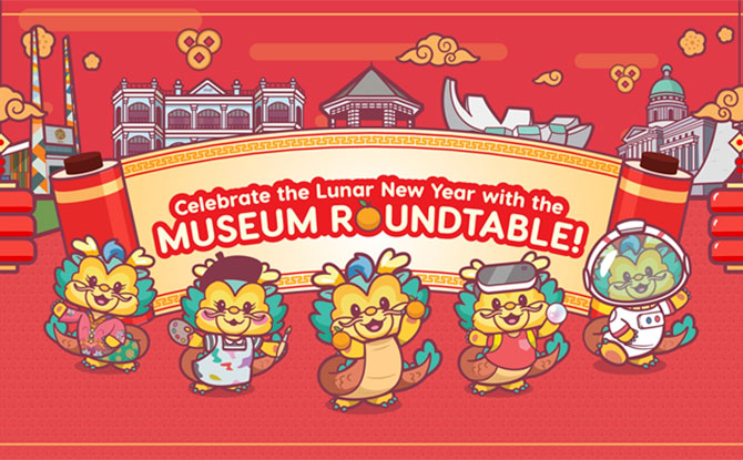 Museum Roundtable Lunar New Year Hongbao Campaign 2024: Red Packets at the Museums in Singapore