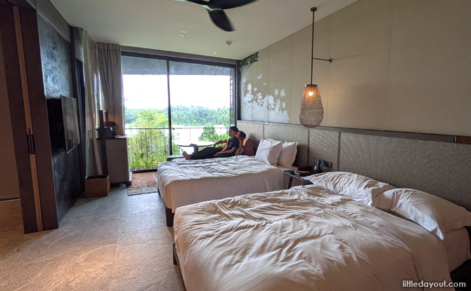 Mandai Rainforest Resort by Banyan Tree: Family Staycation Review 3 Our Room at Mandai Rainforest Resort: Sanctuary Double Double