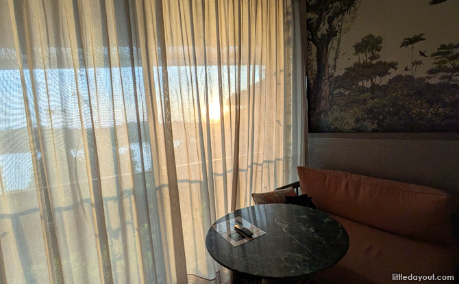 Mandai Rainforest Resort by Banyan Tree: Family Staycation Review 7 Apart from the netted blinds, there were blackout blinds and day curtains.