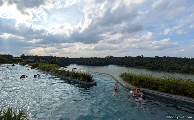 Mandai Rainforest Resort by Banyan Tree: Family Staycation Review 11 Rooftop Pool Time