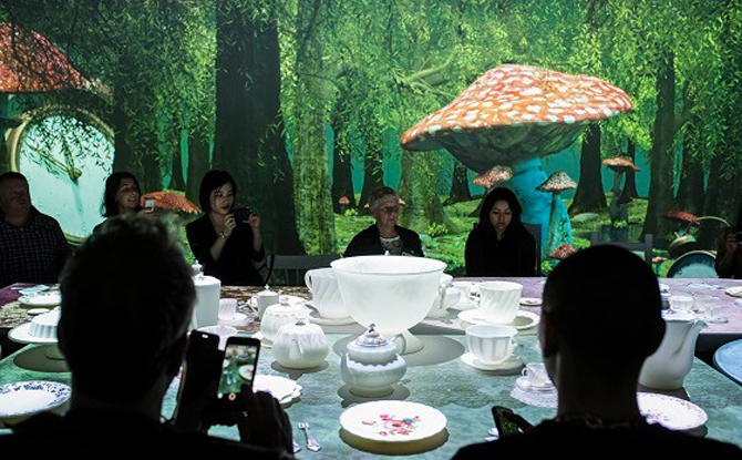 Mad Hatter’s Tea Party at Wonderland, ACMI, Photo Phoebe Powell