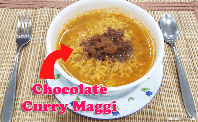 Chocolate Curry Maggi