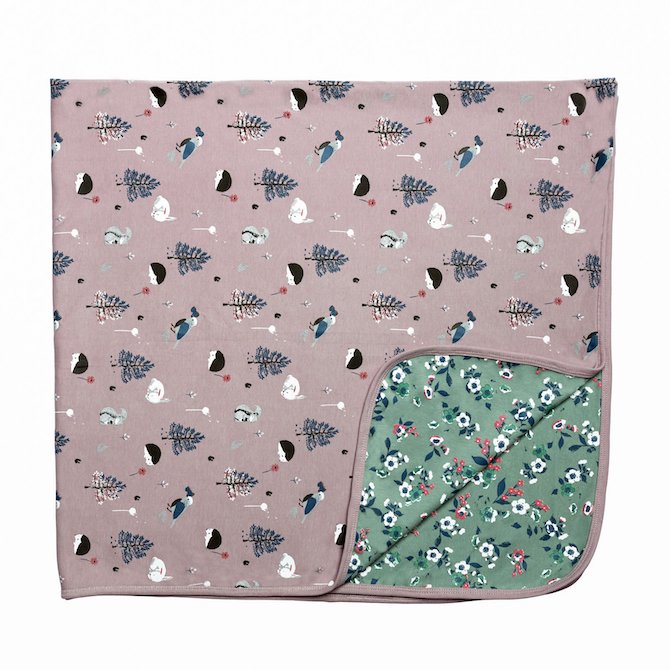 Mamas Boo reversible swaddle blanket