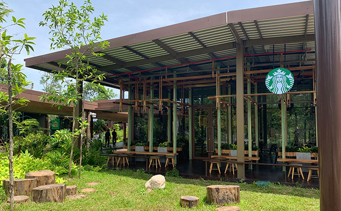 Starbucks at Mandai Wildlife West