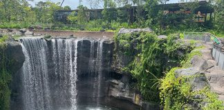 Mandai Wildlife West Waterfall