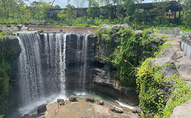 Mandai Wildlife West Waterfall Mandai Wildlife West Waterfall