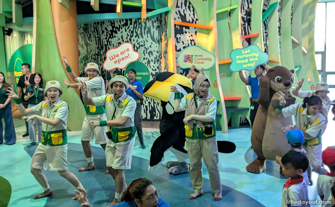 Curiosity Cove At Mandai Wildlife East: Indoor Playscape With 4 Zones For Kids To Play & Discover 18 Performances & Educational Programmes at Curiosity Cove