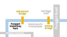Punggol Waterway: A Tale of Five Bridges 18 Kelong