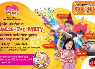 KidsSTOP™’s Mess-ive Science Party 