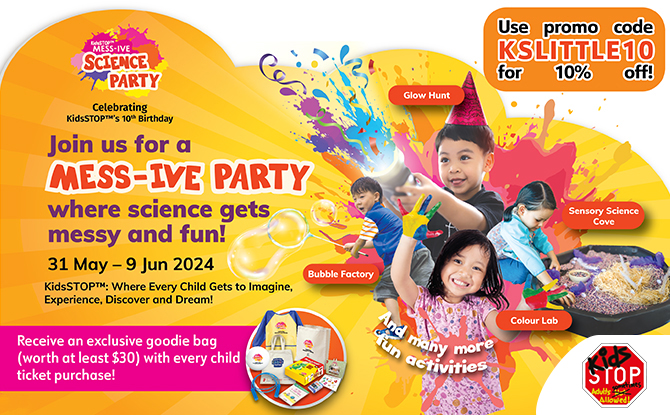 KidsSTOP™’s Mess-ive Science Party 