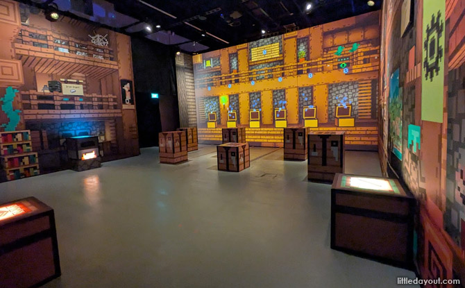 Minecraft Experience: Village Rescue At Mandai Wildlife Reserve Review 4 Crafting Room