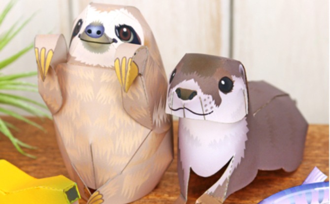 Crafting Your Own Animals with Canon Creative Park Crafts