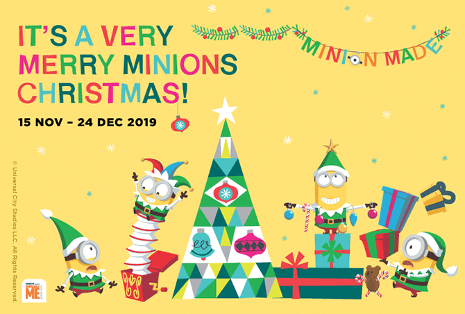 Bedok Point – Minions Meet & Greet and Festive Fun (including a Pop-up Playground)