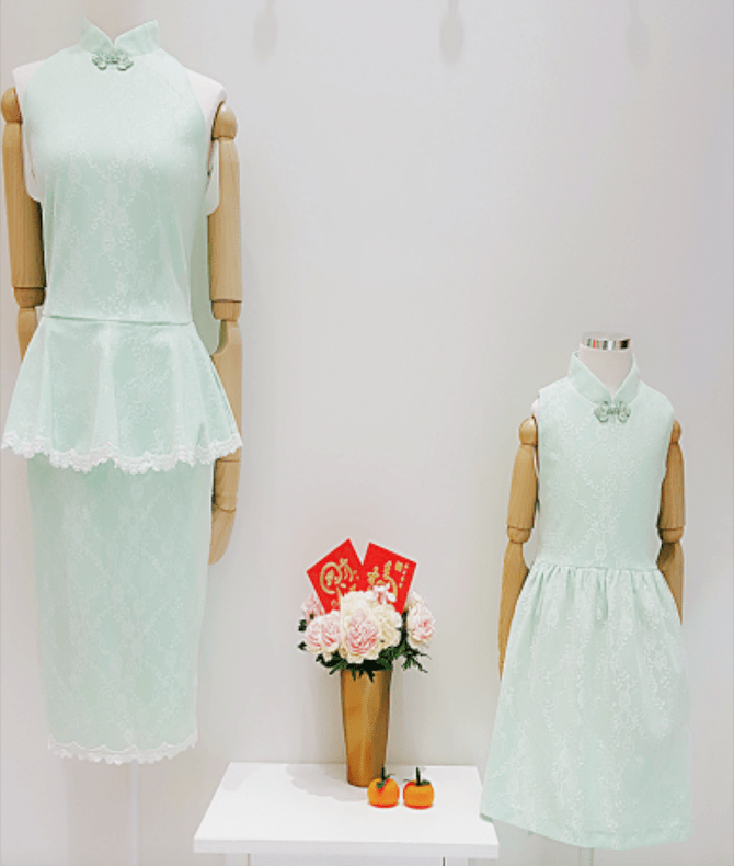 Where To Find Smashing CNY Outifts For The Whole Family 13 Miz Apparel cheongsam